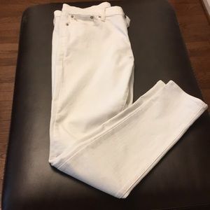 Polo Ralph Lauren White Dungarees